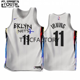 Dres Brooklyn Nets Kyrie Irving 11 Nike 2022-23 City Edition Bijela Swingman - Dječji